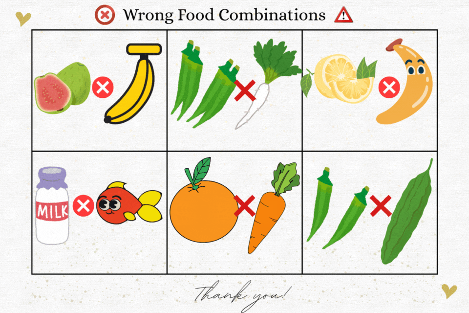 Wrong Food Combinations2